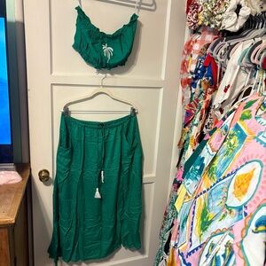 Club z collection top & skirt 🌴 cover-up swim set